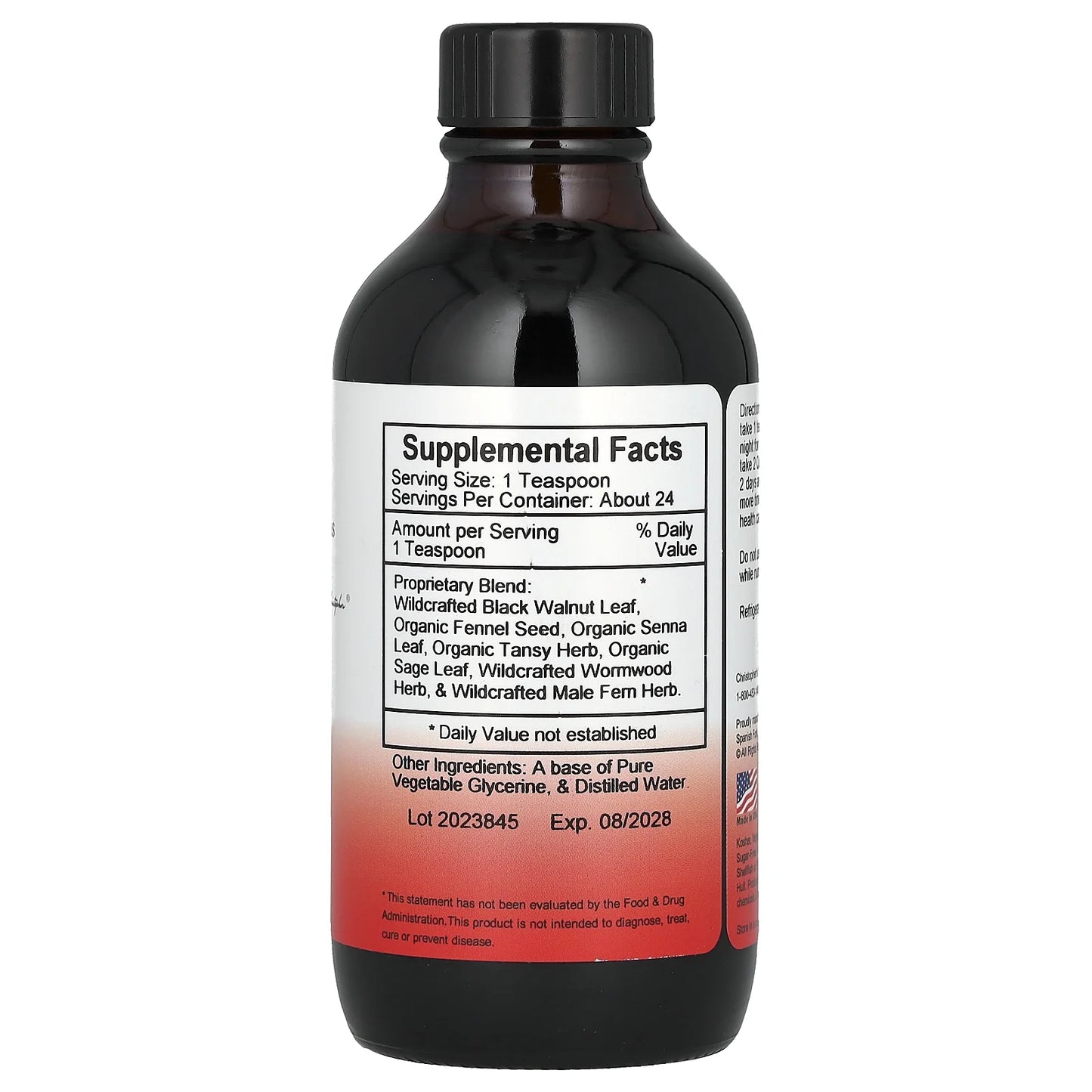 VF Herbal Parasite Syrup 4 fl oz