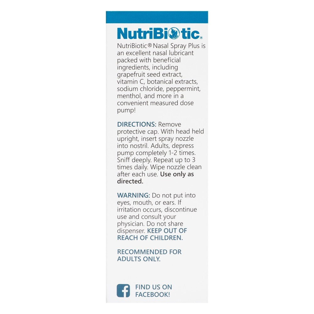 GSE Nasal Spray Plus 1 fl oz