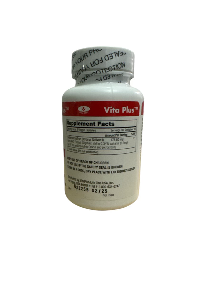 Saffron Extract - 60 capsules