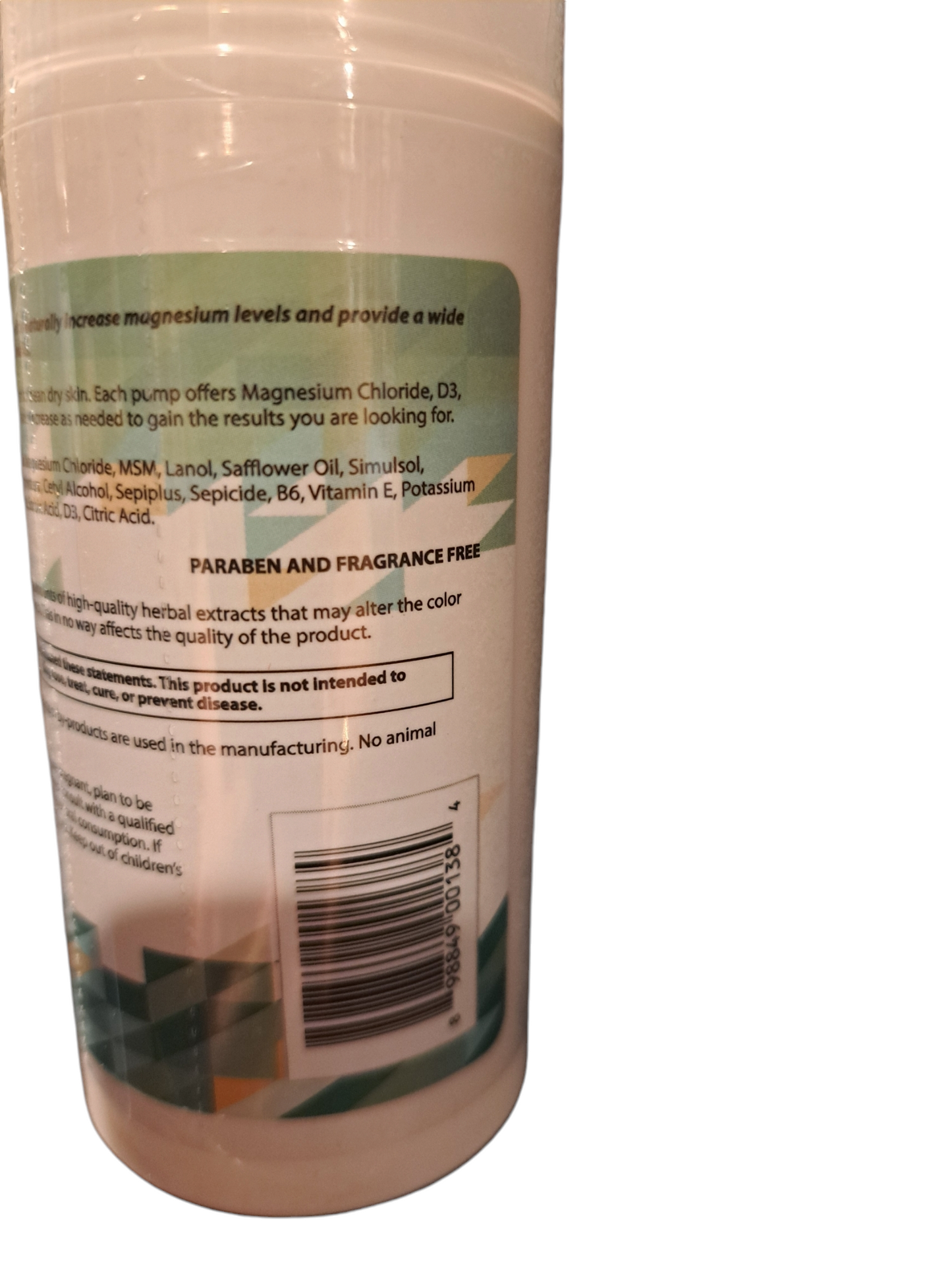 Magnesium with Gaba Airless pump