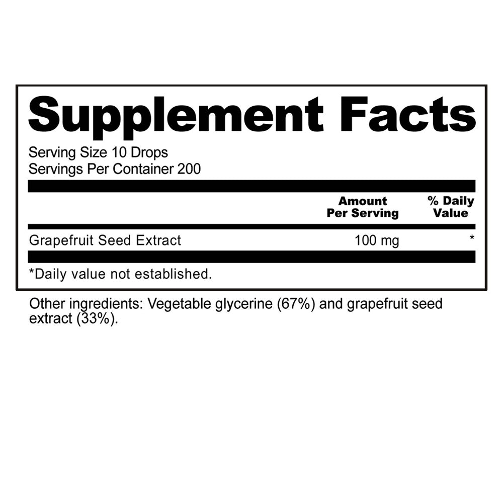 Grapefruit Seed Ext. 2 fl oz liq. const.