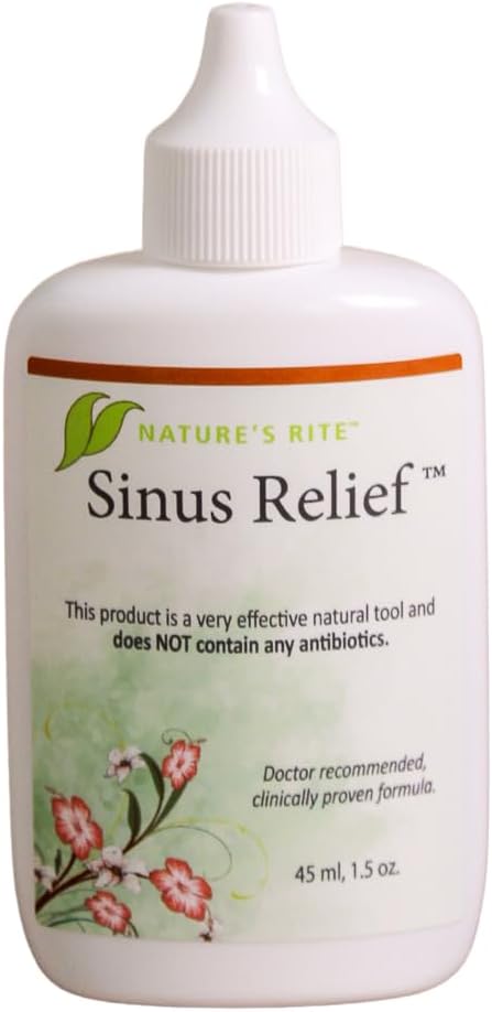 Sinus Relief Nasal Spray Elemental Silver 1.5 oz.