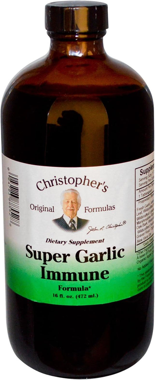 Super Garlic Immune Syrup 16 fl oz
