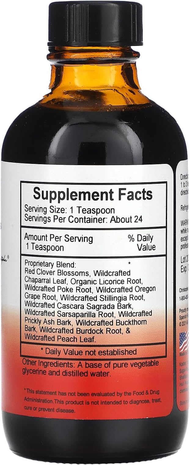 Blood Stream Syrup 4 fl oz