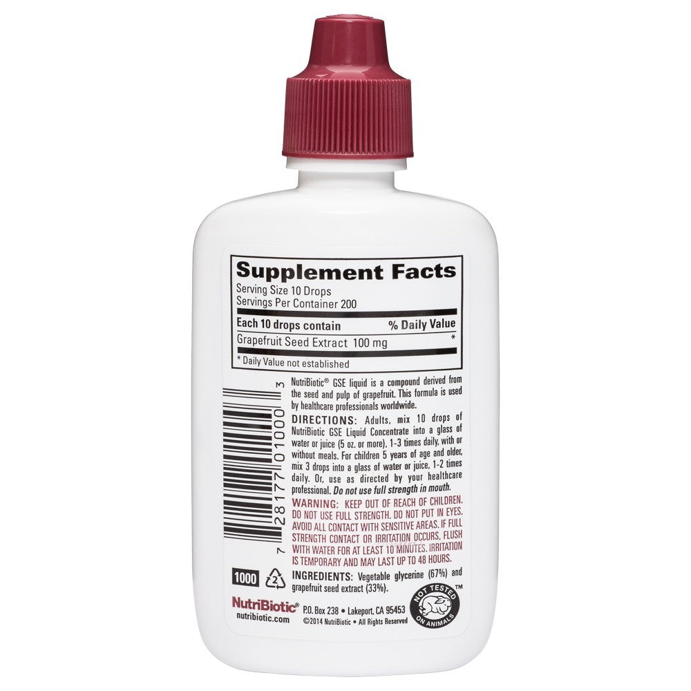 Grapefruit Seed Ext. 2 fl oz liq. const.