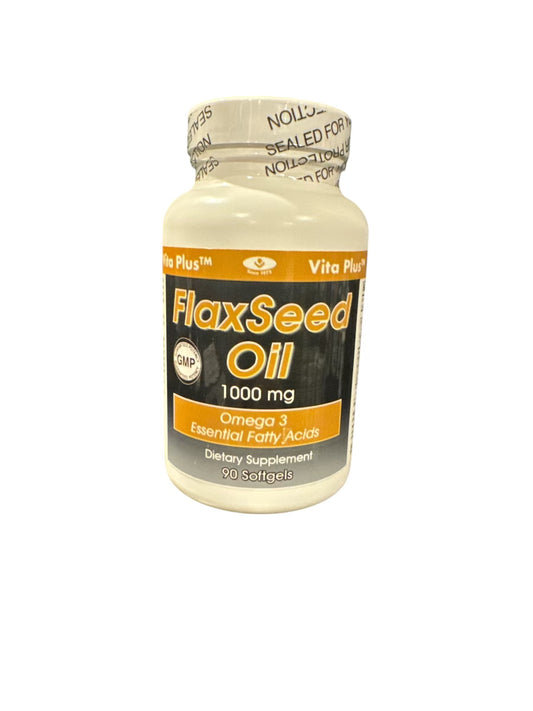 Flaxseed Oil 1000 mg 90 sgels