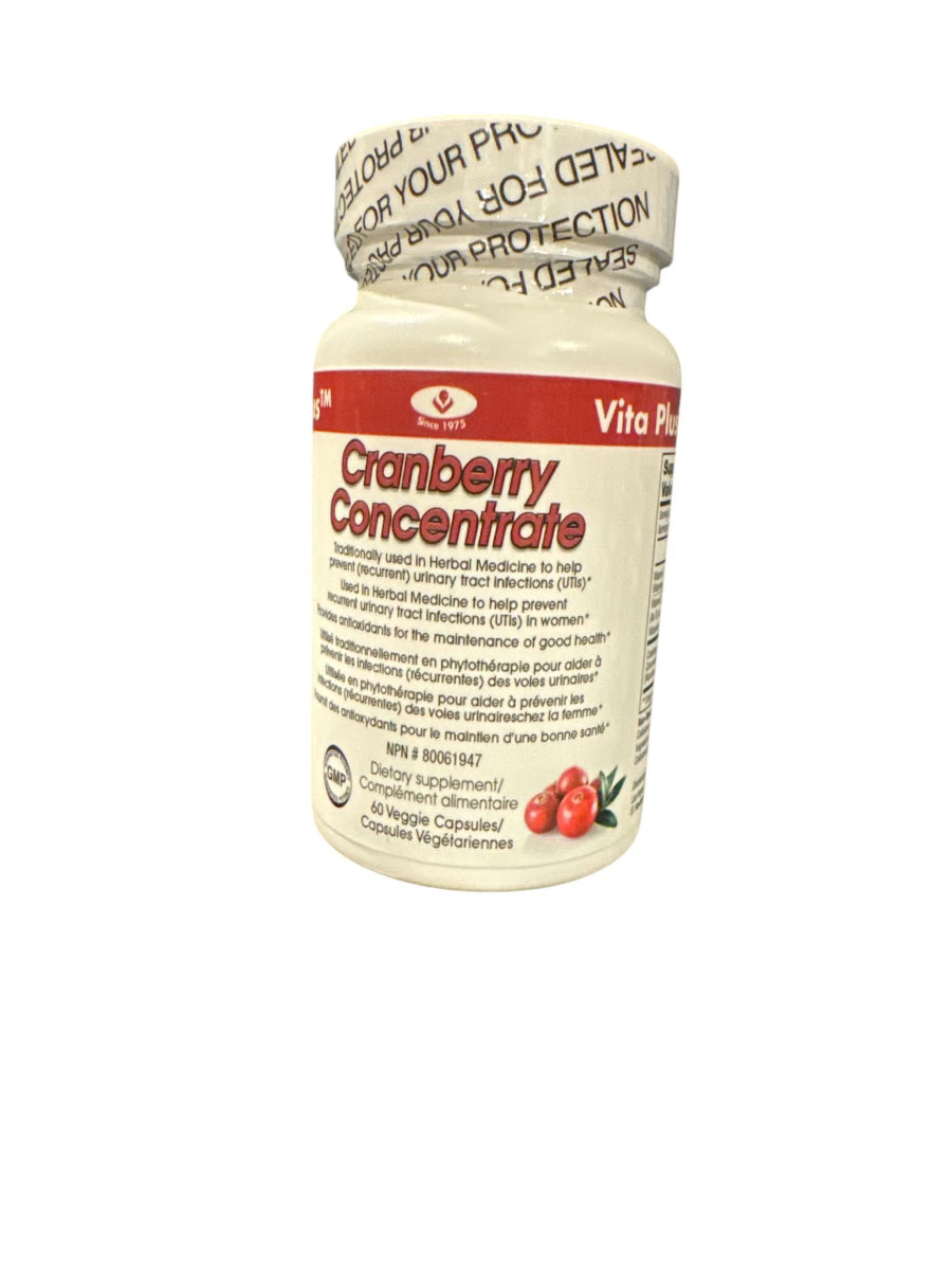 Cranberry Concentrate 60 capsules