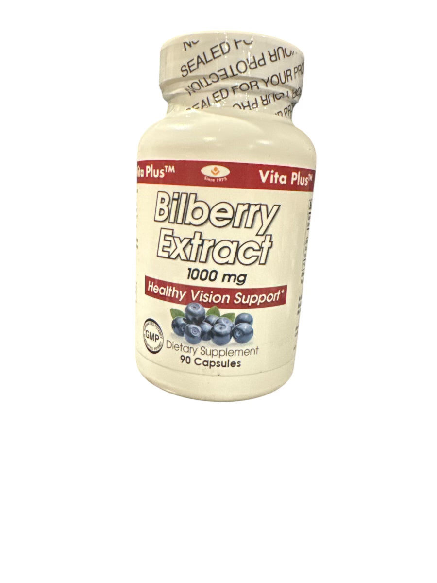 Bilberry 1000 mg 90 ct