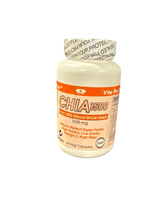 Chia 1500 mg 60 capsules