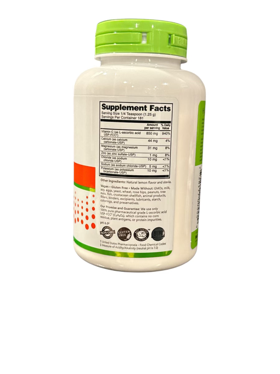 Lemon Electro-C 8 oz. powder