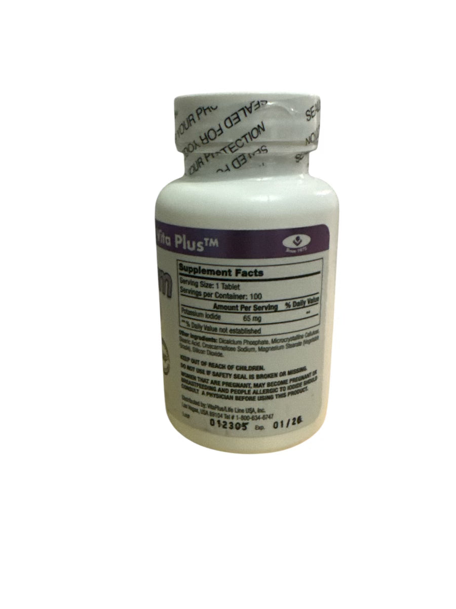 Potassium Iodide 100 tablets