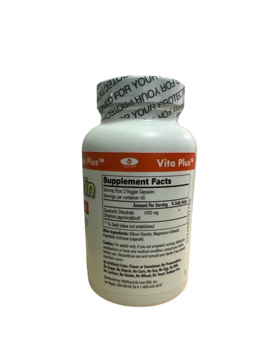 Quercetin 500 mg 120 capsules