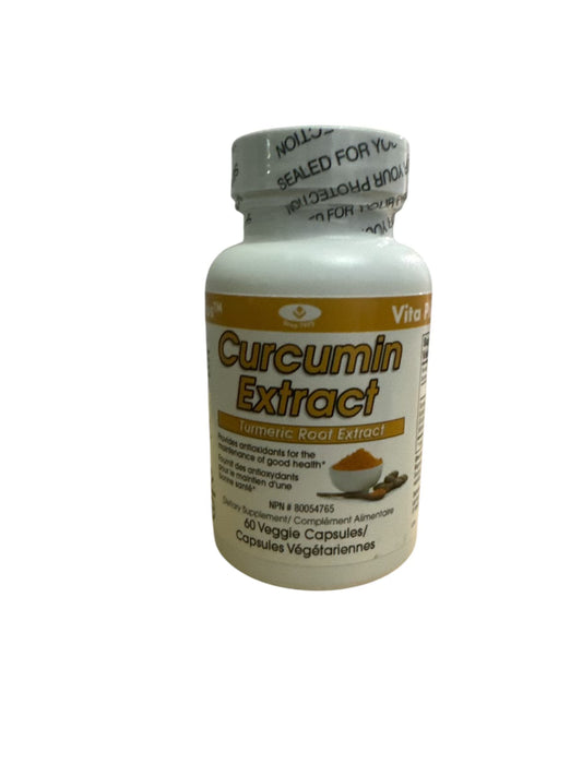 Curcumin (tumeric) extract 60 capsules