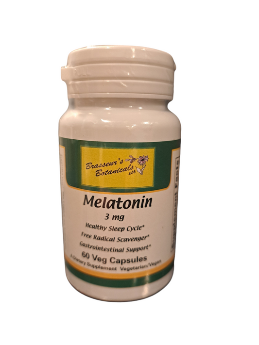 Melatonin 3 mg - 60 capsules