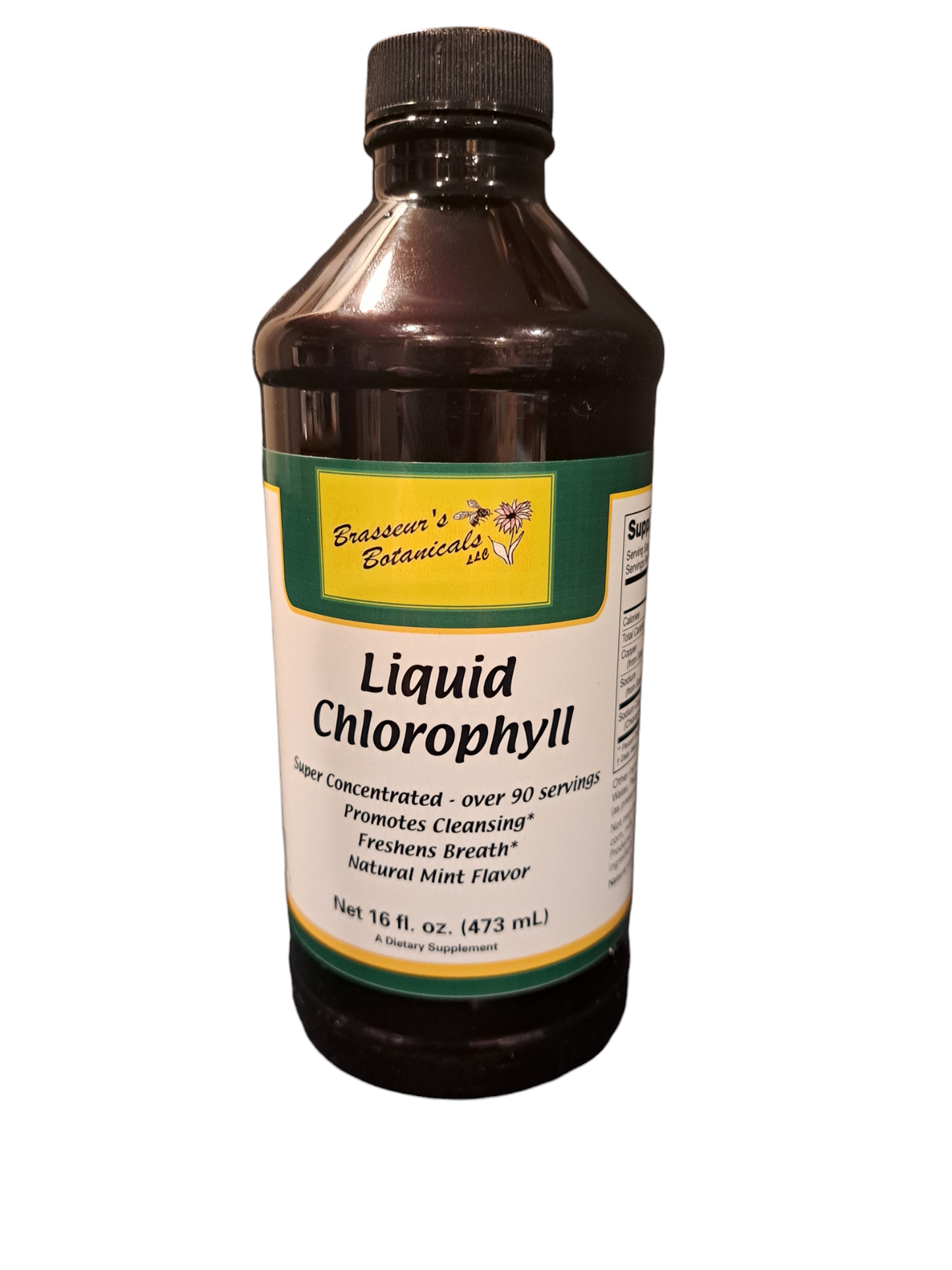 Chlorophyll Liquid Triple Strength..16 fl oz Natural Mint Flavor