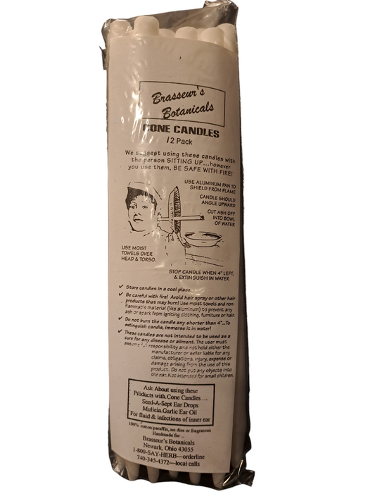 Cone Candles 7" or 11" 12 pk