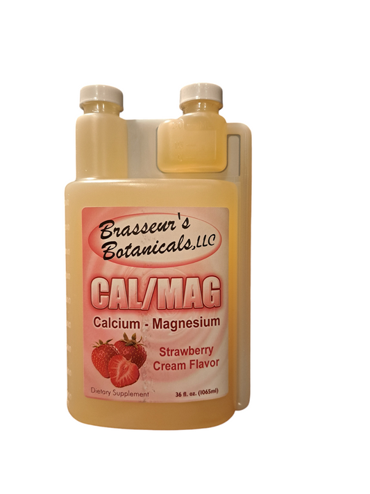 Cal/Mag Liquid Strawberry Cream 36 fl oz