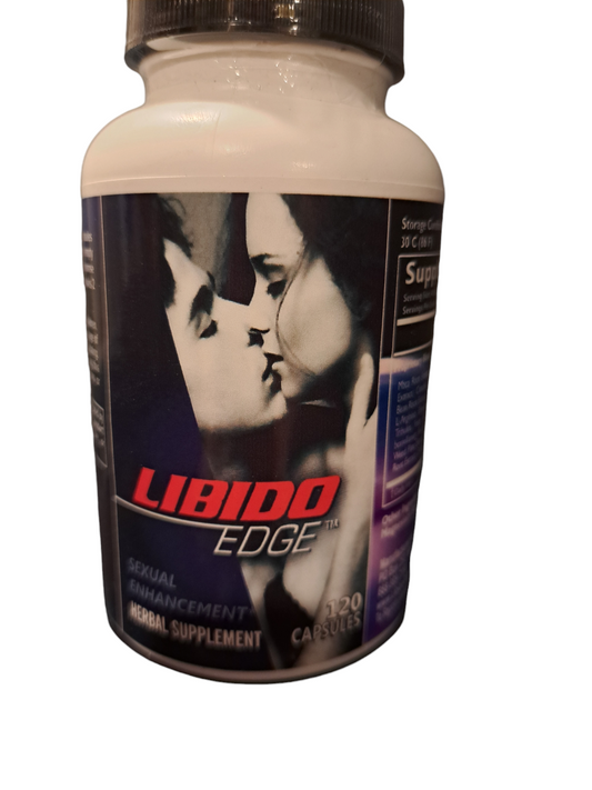 Libido Edge Capsules 120 vc  w/ Horney Goat Weed, Maca Root, and more!