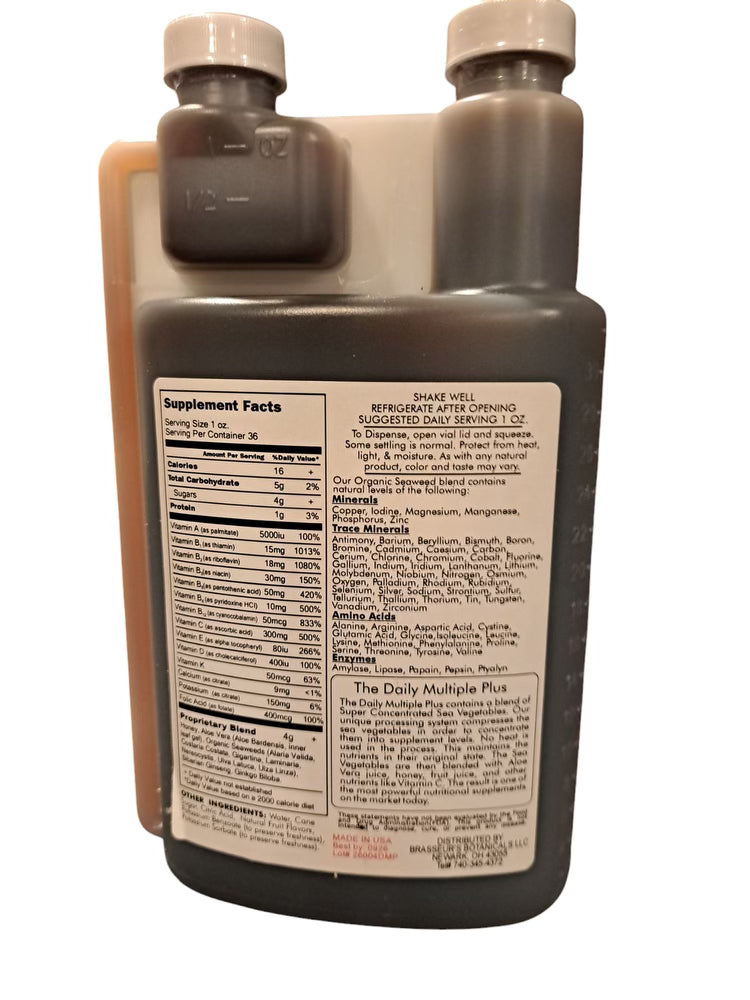 Multi Daily Plus Liquid 36 fl oz vitamins & minerals, enzymes Colloidal