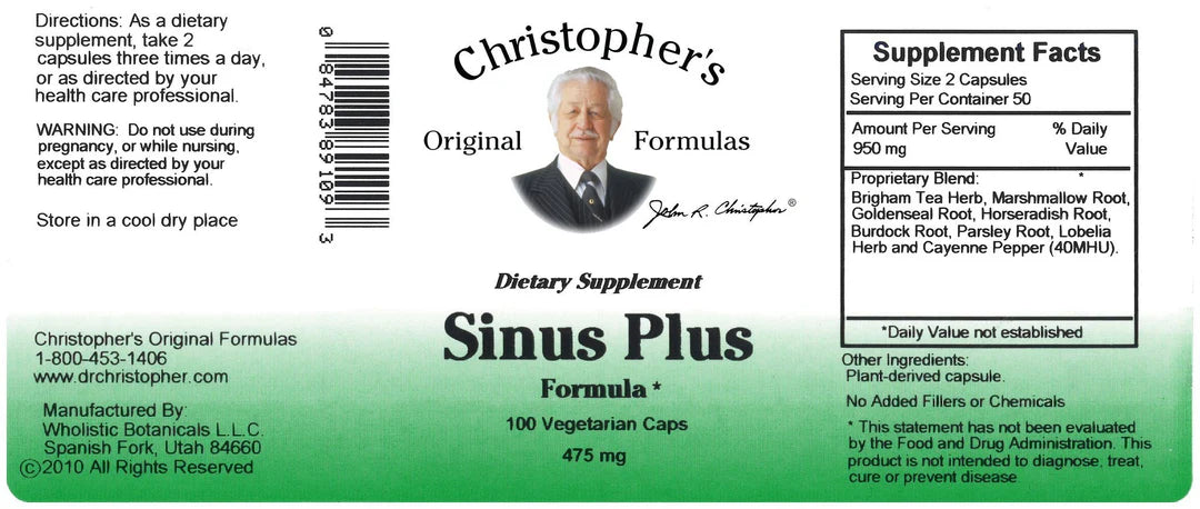 Sinus Plus Caps 100 capsules