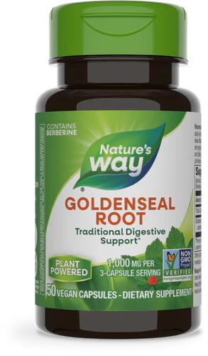 Goldenseal root 570 mg. 50 capsules