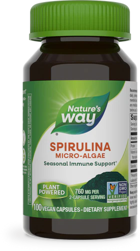 Spirulina 760mg 100 capsules