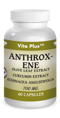 Anthroxene - Cucumin, Olive leaf, Echinacea - Immune/Antibacterial..60 capsules
