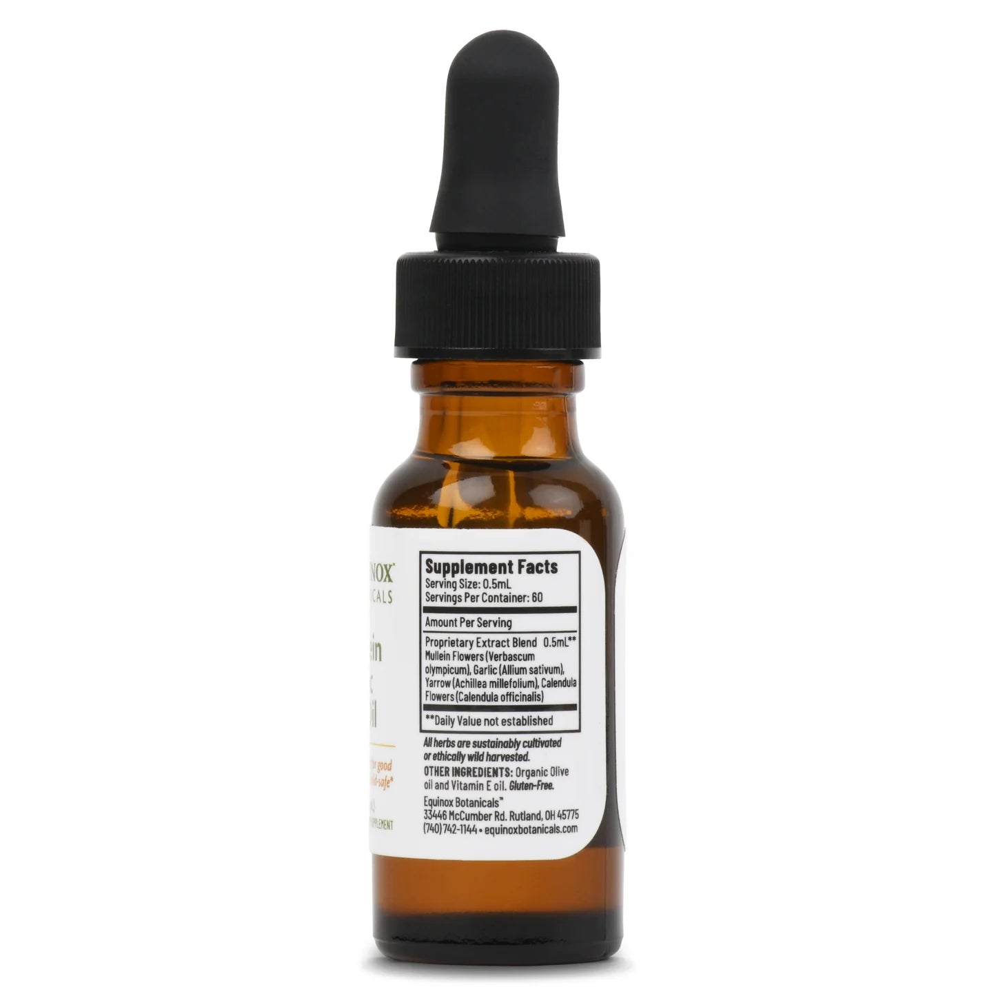 Mullein Garlic Ear Oil .5 fl oz