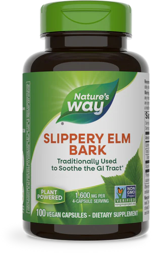 Slippery Elm Bark 1600mg 100 c